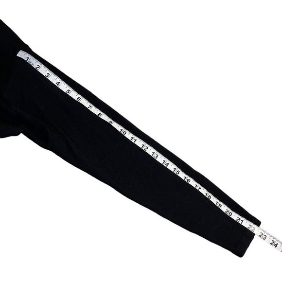 Black Merino Wool longline Jacket Cardigan - Lord & Taylor size Large - Picture 9 of 9